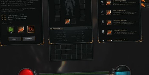 RPG & MMO UI