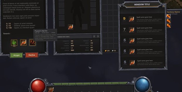 RPG & MMO UI 2