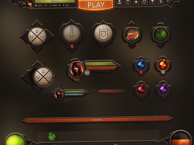 Burnblade UI