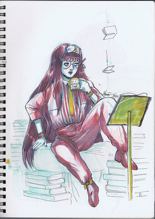 InkTouhouBer Sketchbook (Inktober 2017)