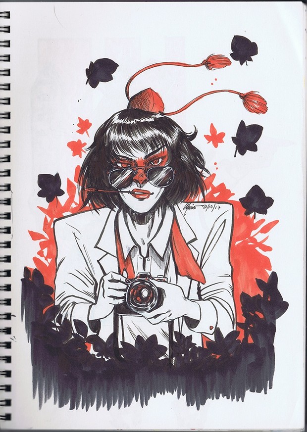 InkTouhouBer Sketchbook (Inktober 2017)