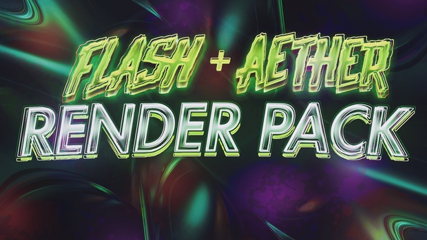 Flash + Aether Render Pack