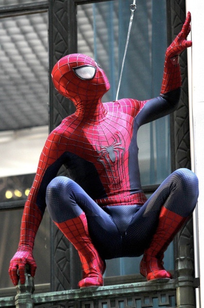 MadebyMcLean Amazing Spider-Man 2 Dye-Sublimation Ready Print with Separated Blue and Red Sections