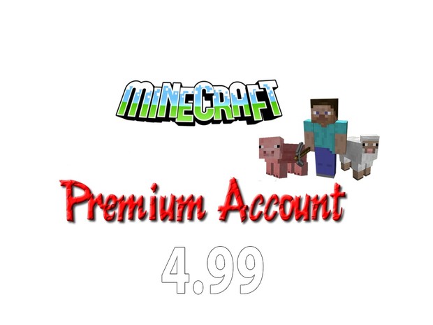 premium account minecraft premium