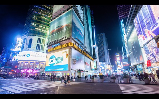 0041 NEW YORK TIMES SQUARE NIGHT