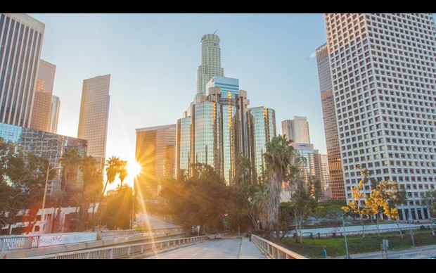 0001 LOS ANGELES DOWNTOWN SUNRISE