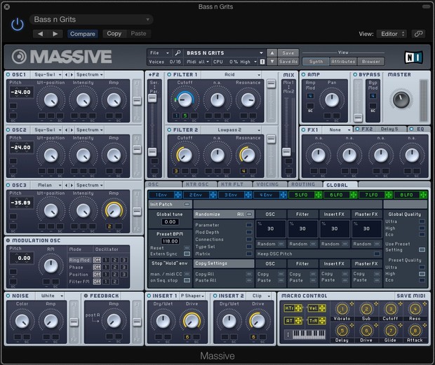 Signature Synths - NI Massive Preset Bank
