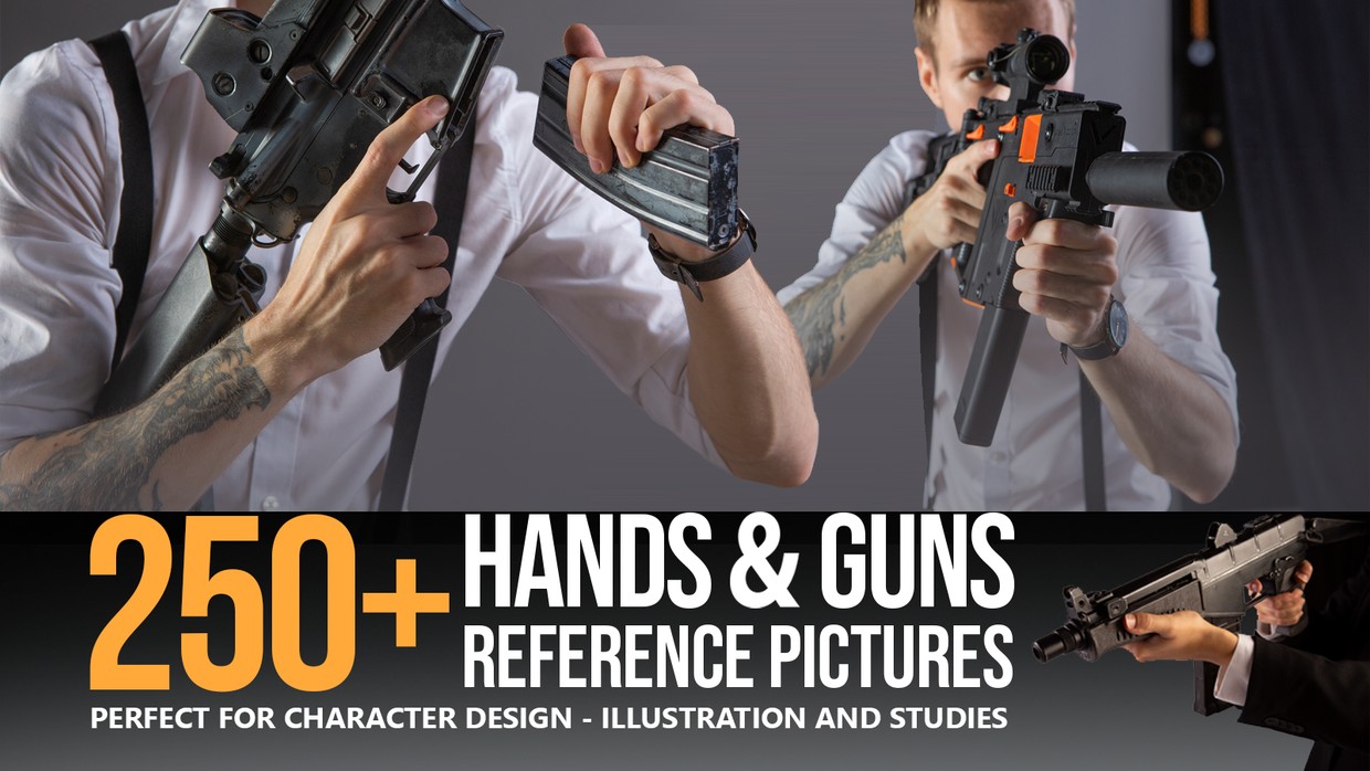 250+ Hands & Guns Reference Pictures - Grafit References