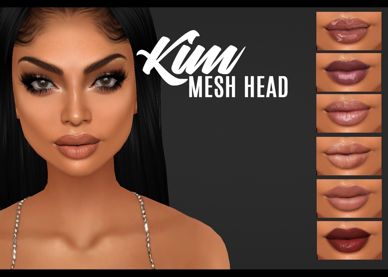IMVU mesh heads kim YANNOMI'S FILE SALES