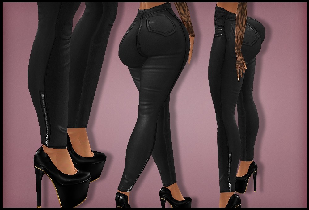 IMVU 2018 HD PANTS black and gray jeans YANNOMI'S FILE SALES