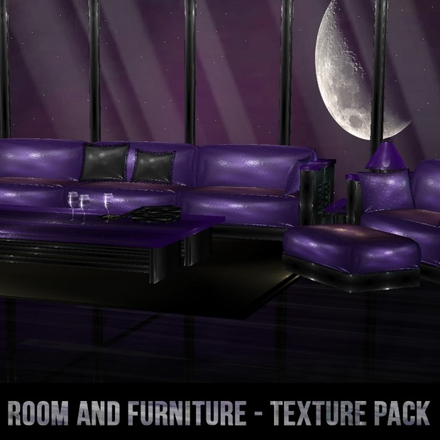 Purple Pool Set