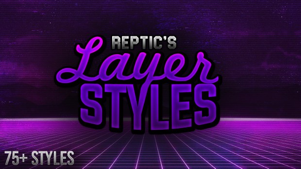 Insane Layer Styles Pack! 75+ Styles