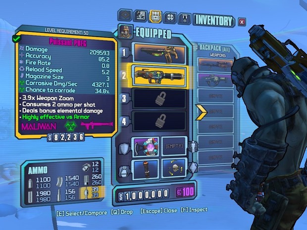 Borderlands 2 Level 50 Save