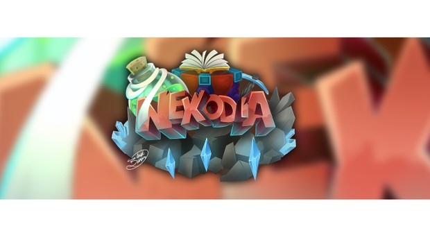 Logo for UHC, minecraft servers, series and mascot logo