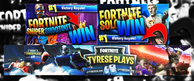 Fortnite youtube banner