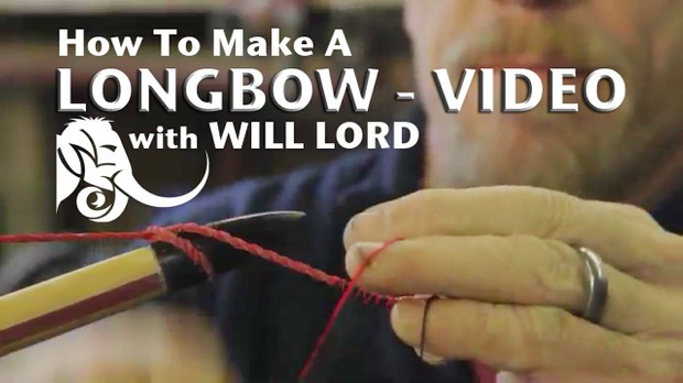 How To Make A Longbow. A video tutorial by Master Bowyer Will Lord. 1hr 25mins. © Will Lord 2014.