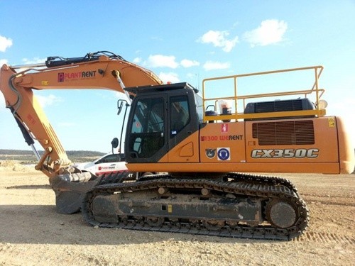 Case CX350C Tier 4 Crawler Excavator Operators Manual