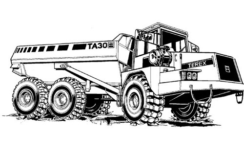 Terex TA30 Articulated Dumptruck Service Repair Manual