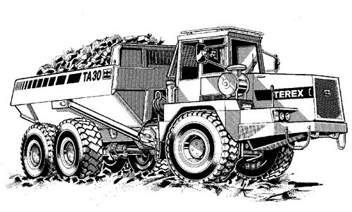 Terex TA30 Articulated Dumptruck Service Repair Manual