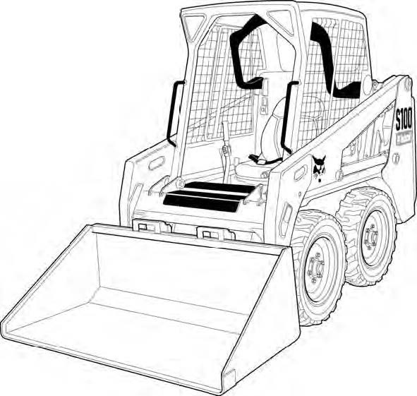 Bobcat S100 Skid-Steer Loader Service Repair Manual Download(S/N A2G811001 & Above ...)