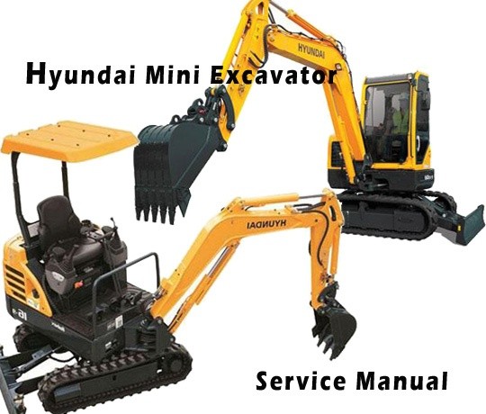Hyundai Robex 75-7 R75-7 Mini Excavator Service Repair Manual Download (SER. NO. HY7570001~ )