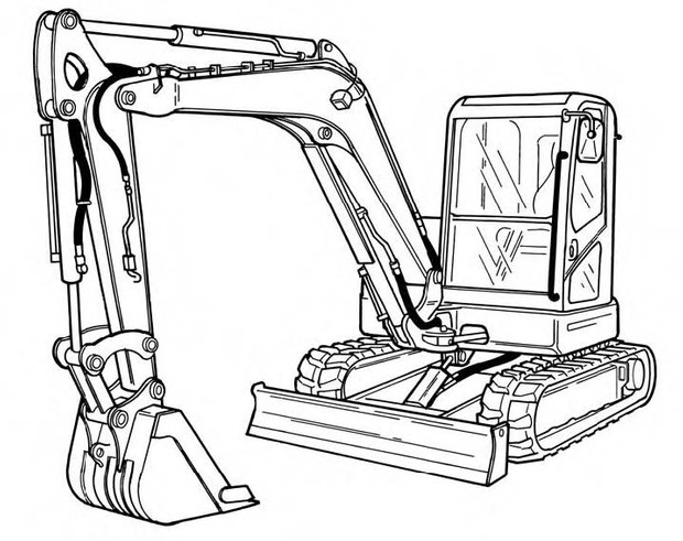 Bobcat E60 Compact Excavator Service Repair Manual Download(S/N AGSZ11001 & Above AET811001 & Above)