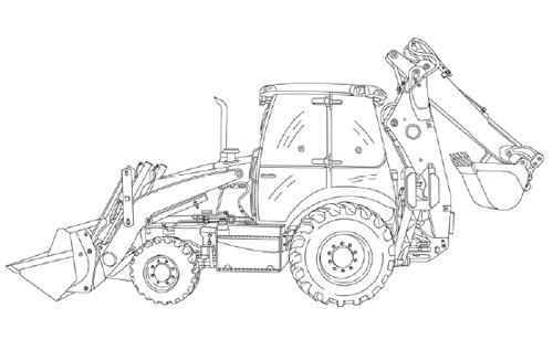 Case 580N 580SN-WT 580SN 590SN Tractor Loader Backhoe Service Repair Manual