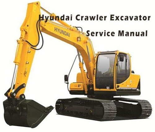 Hyundai Crawler Excavator R60CR-9 Service Repair Manual Download