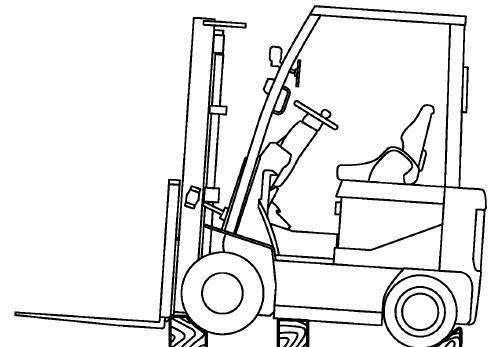 Nissan Forklift Electric P01 & P02 Series Service Repair Manual Download