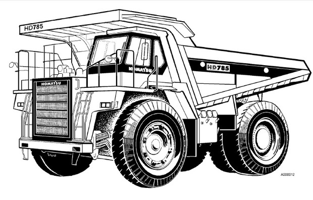 Komatsu HD325-6 HD405-6 HD465-5 HD605-5 HD785-5 Dump Truck Transmission Contral System Shop Manual