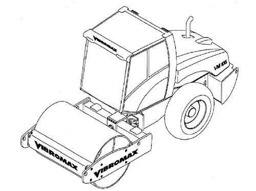 Vibromax VM106 Single Drum Roller Service Repair Manual Download
