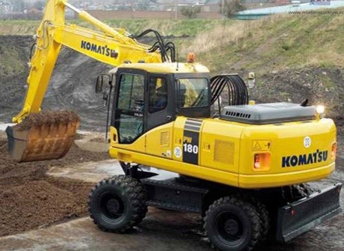 Komatsu PW180-7E0 Wheel Excavator Service Shop Manual(SN:H55051 AND UP)