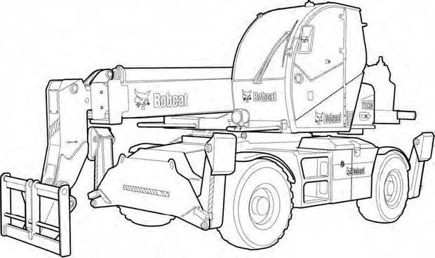 Bobcat TR38160 Telescopic Handler Service Repair Manual Download(S/N LLM1590267 & Above)