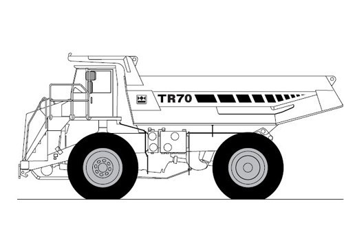 Terex TR70 Off-Highway Truck Service Repair Manual