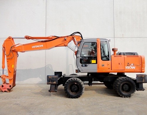 Hitachi ZAXIS 210W Wheeled Excavator Parts Catalog Download
