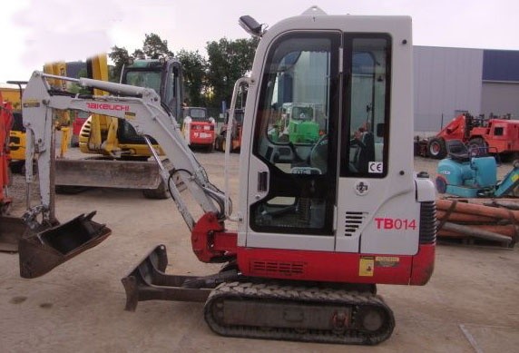 Takeuchi TB020 Compact Excavator Service Repair Workshop Manual Download