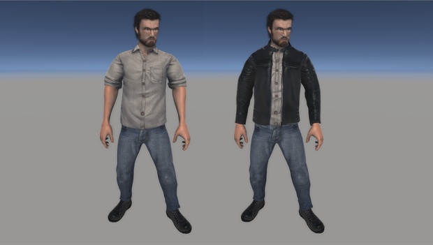 3D Model - Male Action Model