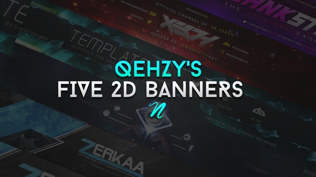 Five 2d Banner files