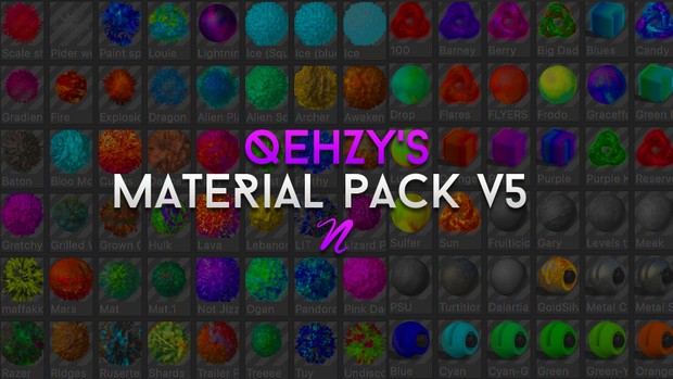 Qehzy Materials V5