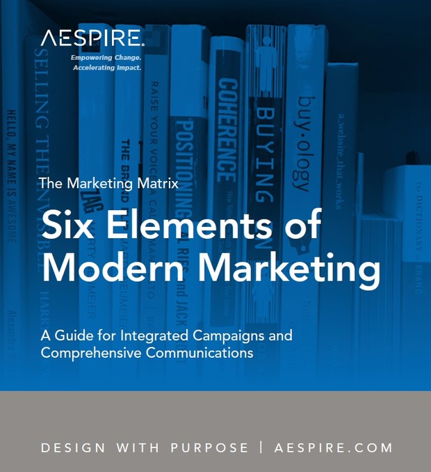 Six Elements of Modern Marketing Guide and Worksheets