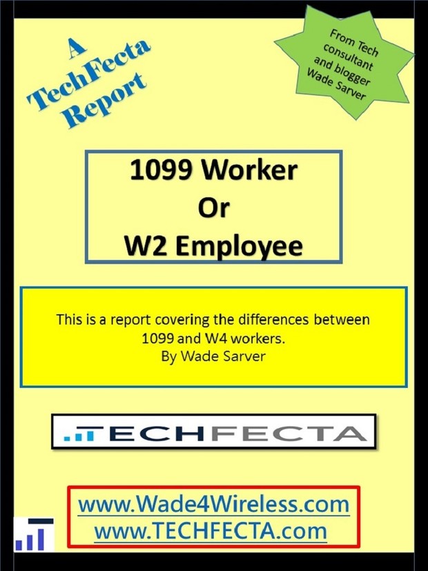 1099 Worker or W2 Employee, report.