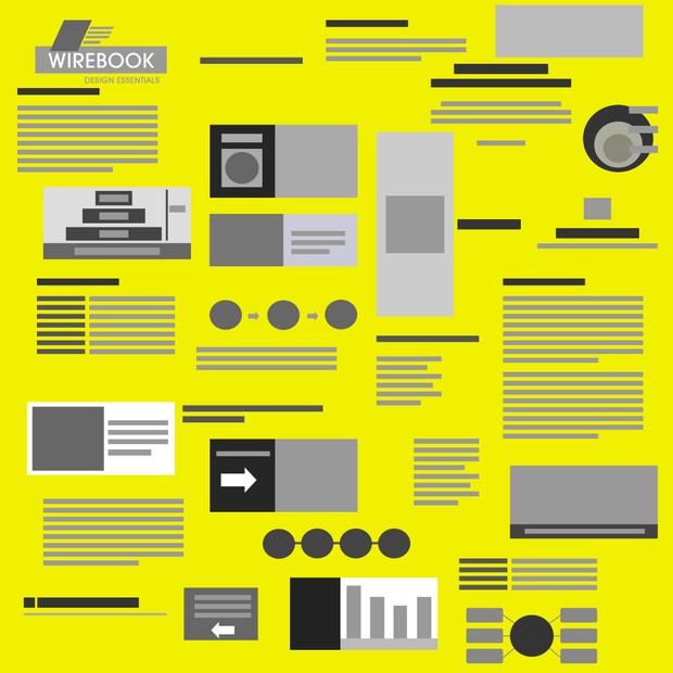 WIREBOOK - Essential Wireframing KIT for Presentations, eBooks, Web Pages and UX maps