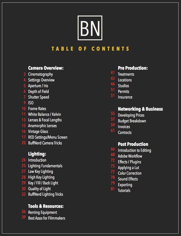 BuffNerds Complete Video & Business Guide!