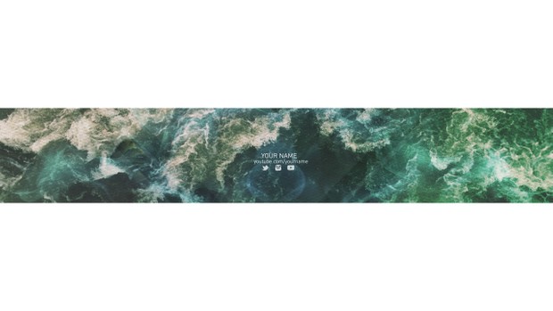 Waves Channel Art