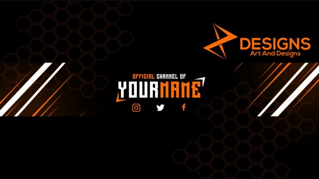 colorful gaming youtube template 8 designs