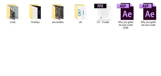 Why you gotta be SoaR Crude (Project file with Overlays and Cinematics)