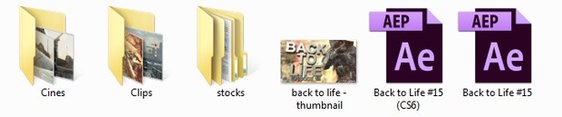 Back to Life #15 ( (Project file and Clips)