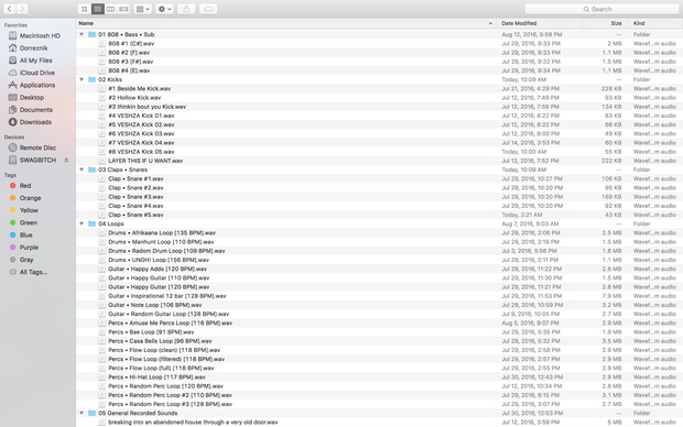 VESHZA Soundkit Vol. II