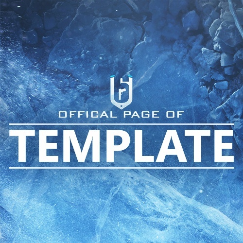 Rainbow Six Siege - Black Ice DLC - Revamp Template - Photoshop