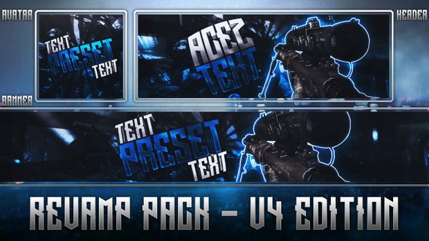 Social Revamp Pack + Thumbnail Pack V4 + Revamped Edition - Bundle Pack
